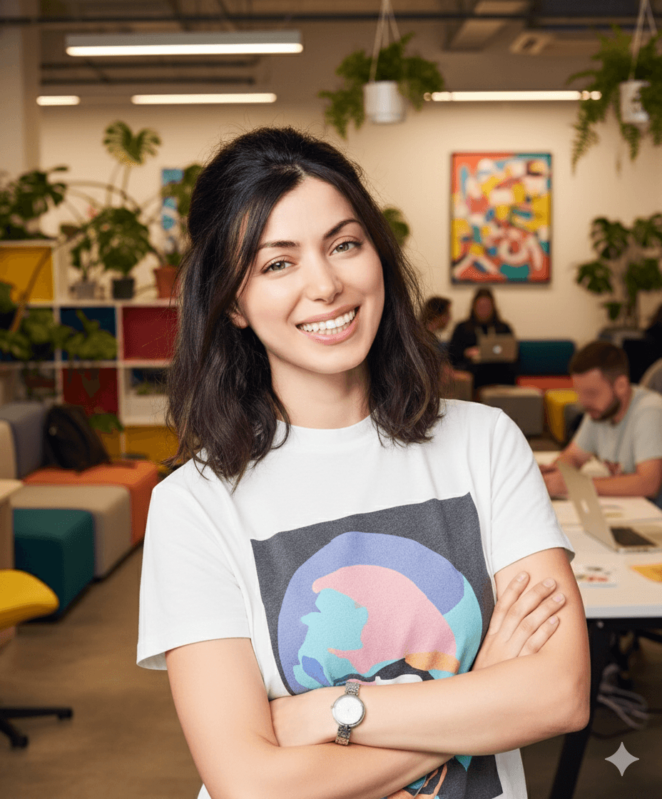 Lora Salomidou, fundadora de Los Agents